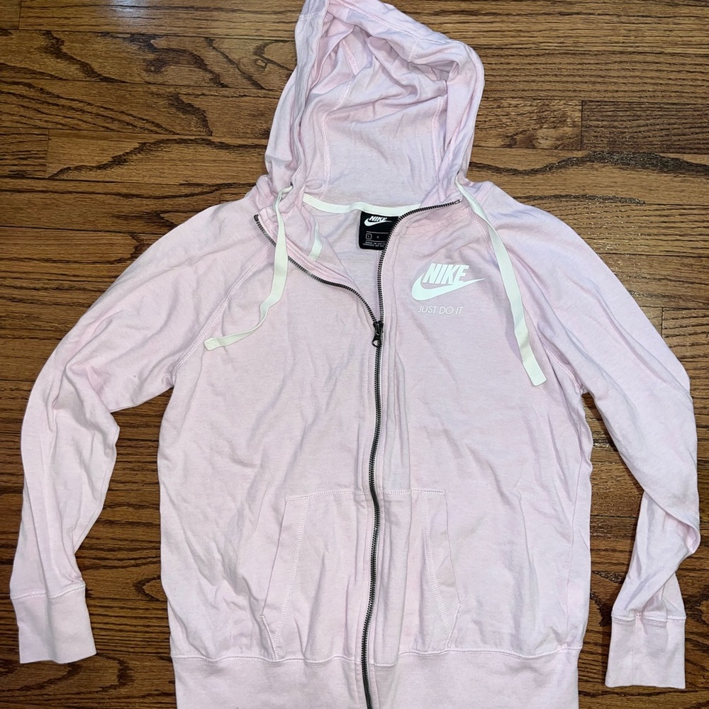 Nike women’s hoodiezip jacket, pink hoodie